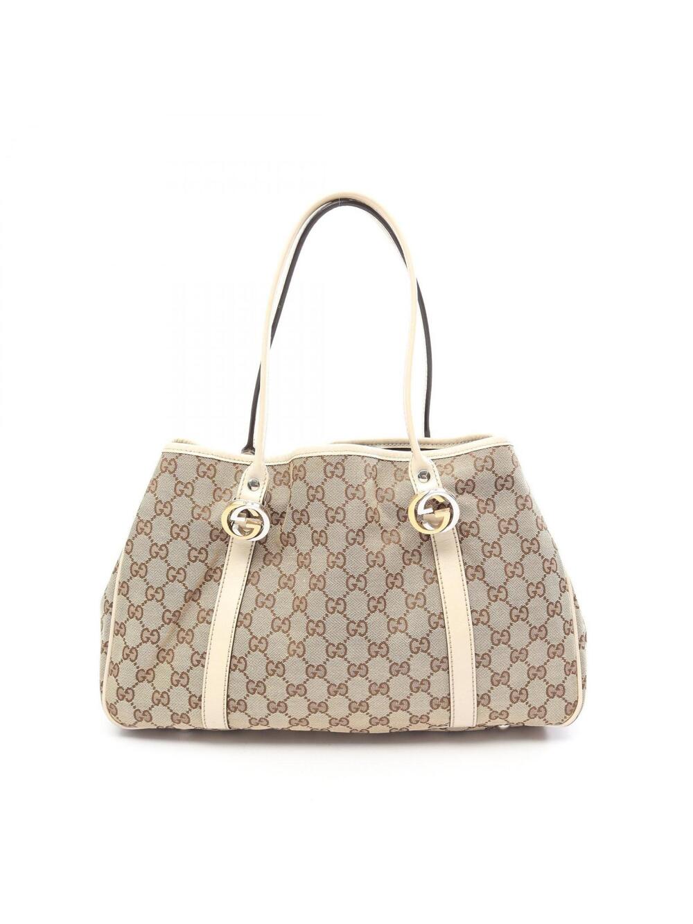 Gucci Gg Twins Canvas Tote Shoulder #295441G67B